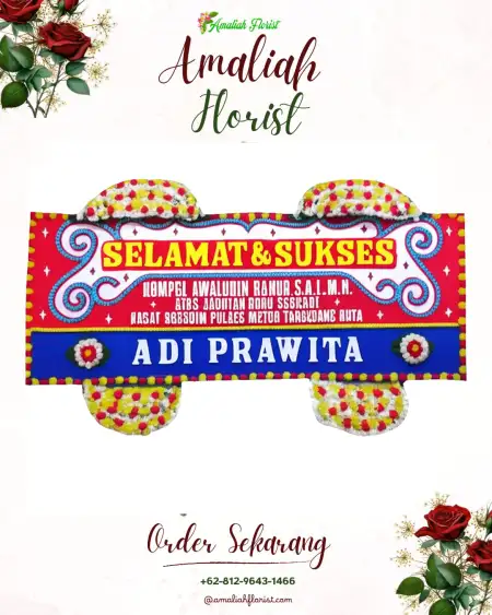 Papan Bunga Ucapan Selamat Hotel Wedding Tangerang Selatan